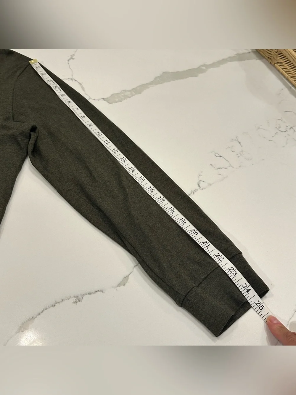 Polo Ralph Lauren Mens Custom Slim Shirt L Green Suede Placket Preppy Old Money